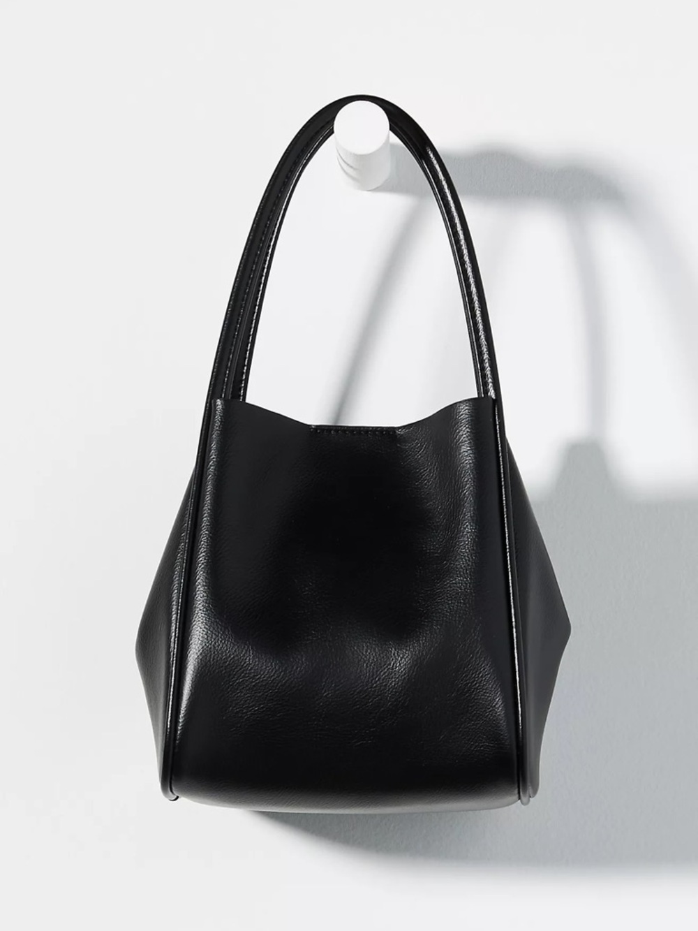 Anthropologie The Hollace Tote Mini Black